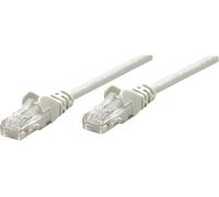 Intellinet 336734 RJ45 Câble réseau, câble patch CAT 6 U/UTP 10.00 m gris 1 pc(s)