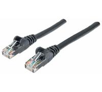 Intellinet 342063 Intellinet Câble patch RJ45 U/UTP Cat6 2.00m protection de levier noir