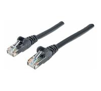 Intellinet 342063 Intellinet Câble patch RJ45 U/UTP Cat6 2.00m protection de levier noir