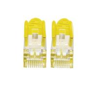 Intellinet 350518. Câble Longueur 5 M Câble Standard Cat6a Câble Blindage Jaune