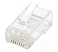 Intellinet 502344 connecteur de fils RJ-45 Transparent