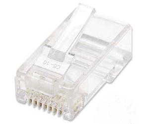 Intellinet 502399 connecteur de fils RJ-45 Transparent