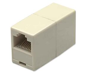 Intellinet 504225 changeur de genre de câble 8P8C Ivoire
