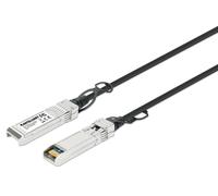 Intellinet 508421 câble InfiniBand et à fibres optiques 2 m SFP+ Noir, Argent