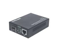 Intellinet 510493 1000mbit s multi-mode,single-mode noir convertisseur de support réseau