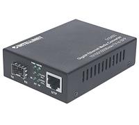 Intellinet 510493 convertisseur de Support réseau 1000 Mbit/s Noir