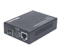 Intellinet 510493 convertisseur de support réseau 1000 Mbit/s Noir