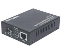 Intellinet 510493 Gigabit Ethernet to SFP Media Converter, 10/100/1000Base-TX to