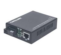 Intellinet 510530 convertisseur de support réseau 100 Mbit/s Monomode Noir