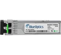 Intellinet 545044 BlueOptics BO05C15680D Transceiver SFP compatible, LC-Duplex, 1000BASE-ZX, fibre monomode, 1550nm, 70KM, DDM, 0°C/+70°C (545044-BO)