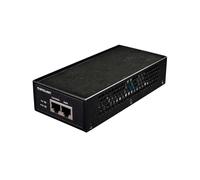 Intellinet 560566 Injecteur PoE Gigabit Ethernet High-Power 30W IEEE 802.3af/at, 2x RJ45, Protection Surtension, Boîtier Métal