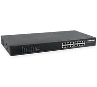 Intellinet 560993 commutateur réseau Non-géré L2 Gigabit Ethernet (10/100/1000) Connexion Ethernet, supportant l'alimentation via ce port (PoE) 1U Noir
