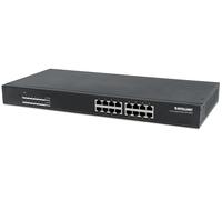 Intellinet 560993 Switch Intellinet 16x GE Rackmount PoE+