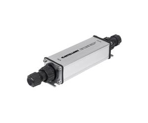 Intellinet 561211 Adaptateur Injecteur PoE Gigabit Ethernet 10/100/1000Base-T(X) IEEE 802.3af/at 4W, 2xRJ45, Noir/Gris, 42x145x33mm