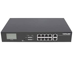 Intellinet 561303 commutateur réseau Gigabit Ethernet (10/100/1000) Connexion Ethernet, supportant l'alimentation Via ce Port (PoE) Noir