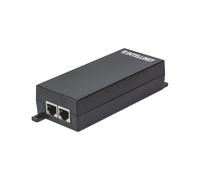 Intellinet 561518 Injecteur PoE Gigabit Ethernet, 2 ports RJ-45, 10/100/1000 Mbps, 30W, IEEE 802.3af/at, Protection Surtension/Surcharge, 100m