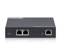 Intellinet 561600 prolongateur réseau Émetteur réseau Noir 10, 100, 1000 Mbit/s