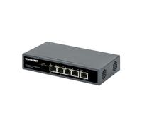 Intellinet 561808 - Switch Gigabit Ethernet 5 ports RJ-45 (10/100/1000) PoE 65W - Capacité 10 Gbit/s, MAC 2048 entrées - IEEE 802.3af/at/bt