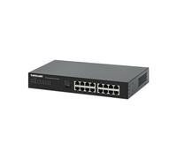 Intellinet 561815 - Switch 16 Ports Gigabit Ethernet 10/100/1000, Répertoire MAC 8192, Standards IEEE 802.3az/ab/u/x, Montage en Rack