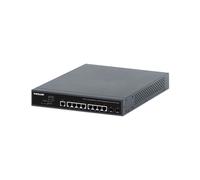 Intellinet 562003 Commutateur Gigabit Ethernet L2+/L3 Géré 8 RJ45 PoE/PoE+ (242W) + 2 SFP, 20 Gbit/s, 1U, QoS, VLAN, SNMP