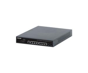 Intellinet 562003 Commutateur Gigabit Ethernet L2+/L3 Géré 8 RJ45 PoE/PoE+ (242W) + 2 SFP, 20 Gbit/s, 1U, QoS, VLAN, SNMP