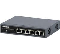 Intellinet 562034 INTELLINET 6-Port PoE Powered Gbit PoE+ Switch Passthr. 60W