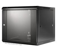 Intellinet 711777 Boîtier mural 19\ (l x H x P) 570 x 500 x 450 mm 9 UH noir (RAL 9005)