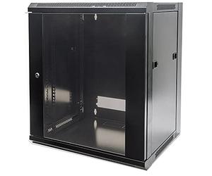 Intellinet 711791 étagère 9U Rack monté sur Le Mur Noir