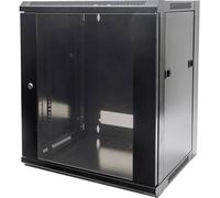 Intellinet 711883 étagère 12U Rack monté sur le mur Noir