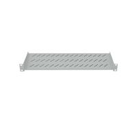 Intellinet 712200 Étagère Rack 19" 1U Acier Gris 483x150mm Charge 25kg, Conforme Norme EIA-310-D, Dimensions 483mm x 150mm x 45mm