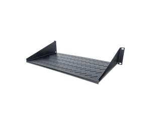 Intellinet 712507 Étagère Rack 19" 2U Acier Noir 483x250x45mm Charge 25kg