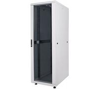 Intellinet Armoire réseau, sur pied (standard), 32U, 800 mm de profondeur (600 mm de large), gris, en kit plat, max 1500 kg, rack pour serveur, 19", acier, serrure de porte multipoint, une serrure par
