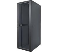 Intellinet 713085 Armoire réseau Flatpack 22 HE 1120 (H) x 600 (l) x 800 (P) mm Classe de Protection IP20 Noir 48,26 cm