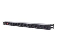 Intellinet 714044 Vertical Rackmount 12-Output Power Distribution Unit (PDU), Wi