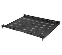 Intellinet Étagère fixe 714112 1U 19" profondeur réglable 550–750 mm noir charge max 20 kg