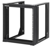 INTELLINET 716185 Cadre Ouvert De Baie Réseau Noir - 2 Poteaux