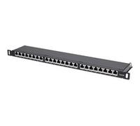 Intellinet 720922 Panneau Patch 24 places 19 Cat6a Blindé Noir Noir G