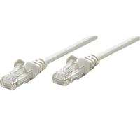 Intellinet 733229 RJ45 Câble réseau, câble patch CAT 6 S/FTP 1.00 m gris contacts dorés