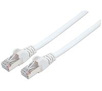 Intellinet 741378 Câble réseau Cat6a 100% cuivre LS0H 1 5 m avec câble de raccordement Cat7 S/FTP Blanc