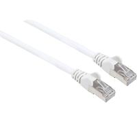 Intellinet 741392 RJ45 Câble réseau, câble patch CAT 6a (câble brut CAT 7) S/FTP 3.00 m blanc sans halogène 1 pc(s)