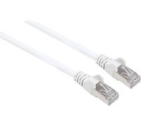 Intellinet Câble réseau RJ45 741392 – CAT6a (CAT7 brut) S/FTP 3,00 m Blanc sans halogène 1 pièce