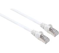 Intellinet Network Patch Cable, Cat7 Cable/Cat6A Plugs, 20m, White, Copper, S/FTP, LSOH / LSZH, PVC, RJ45, Gold Plated Contacts, Snagless, Booted, Lifetime Warranty, Polybag - Câble réseau -...