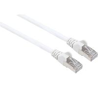Intellinet 741439 RJ45 Câble réseau, câble patch CAT 6a (câble brut CAT 7) S/FTP 30.00 m blanc sans halogène 1 pc(s)