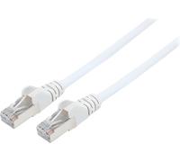 Intellinet 741910 Intellinet Câble patch mâle Cat6a/câble brut Cat7 7,5m blanc
