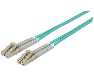 Intellinet 750080 câble InfiniBand et à fibres optiques 5 m LC Couleur aqua