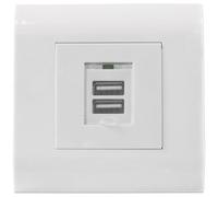 Intellinet 772211 prise de courant USB A Blanc