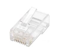 Intellinet 790055 connecteur de fils RJ-45 Transparent
