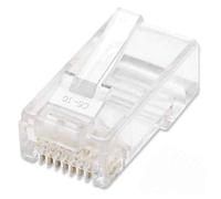 Intellinet 790055 connecteur de fils RJ-45 Transparent