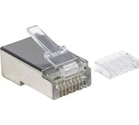 Intellinet 790635 Fiche modulaire RJ45 Cat6 Intellinet STP contact des fils à 2 points pour toron, 90 fiches dans un pot, lot de 90 pcs 790635 Nombre de pôles
