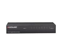 Intellinet 8-Port Gigabit Ethernet Switch, Metal, Box - Commutateur - 8 x 10/100/1000 - de bureau